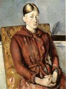 Madame Cezanne au fauteuil jaune Paul Cezanne